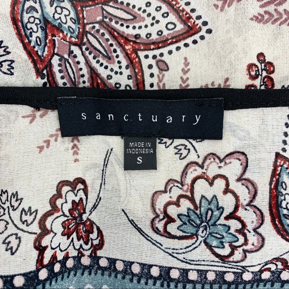 Sanctuary Long Sleeve Floral Print Belle Blouse - Picture 4 of 5